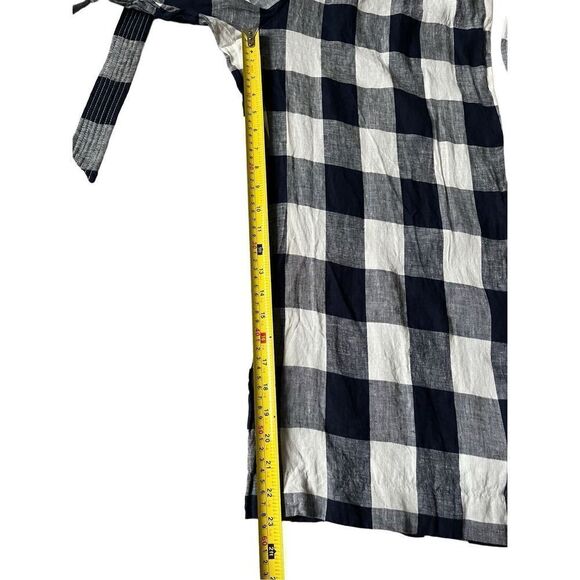 J. Crew Navy and White Checkered Jumpsuit - Picture 5 of 15